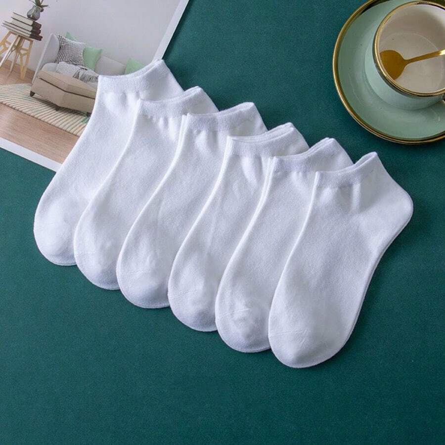 Meias Soquete Cano Baixo – 3, 6 ou 12 Pares