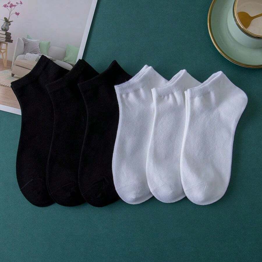 Meias Soquete Cano Baixo – 3, 6 ou 12 Pares