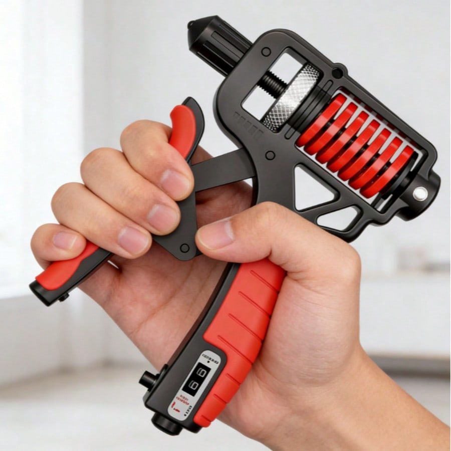 Hand Grip 5-165kg com Contador de Repetições